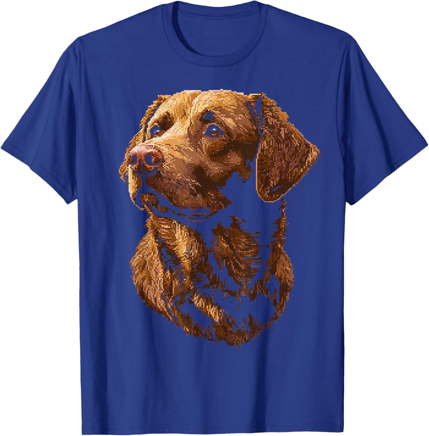 Chesapeake Bay Retriever Dog Graphic Pet Artwork Men Women Kids T-Shirt - T-Shirt | Royal