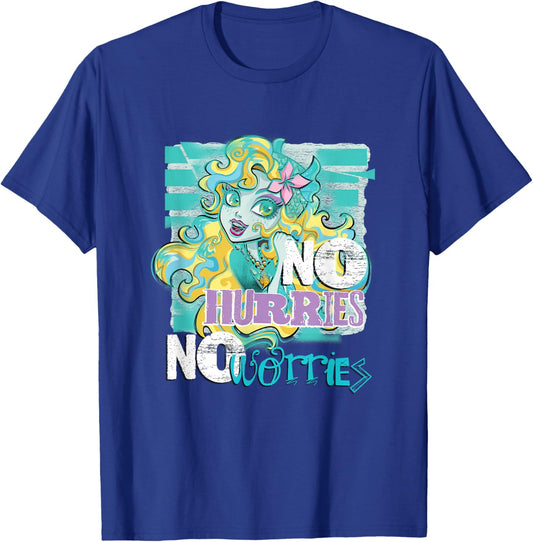 Monster High Alumni - Lagoona No Hurries No Worries T-Shirt - T-Shirt | Royal