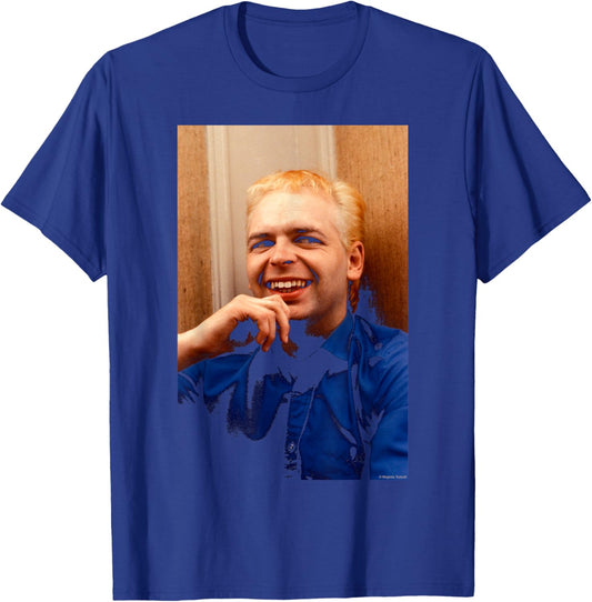 New Wave Artist Gary Numan By Virgina Turbett T-Shirt - T-Shirt | Royal