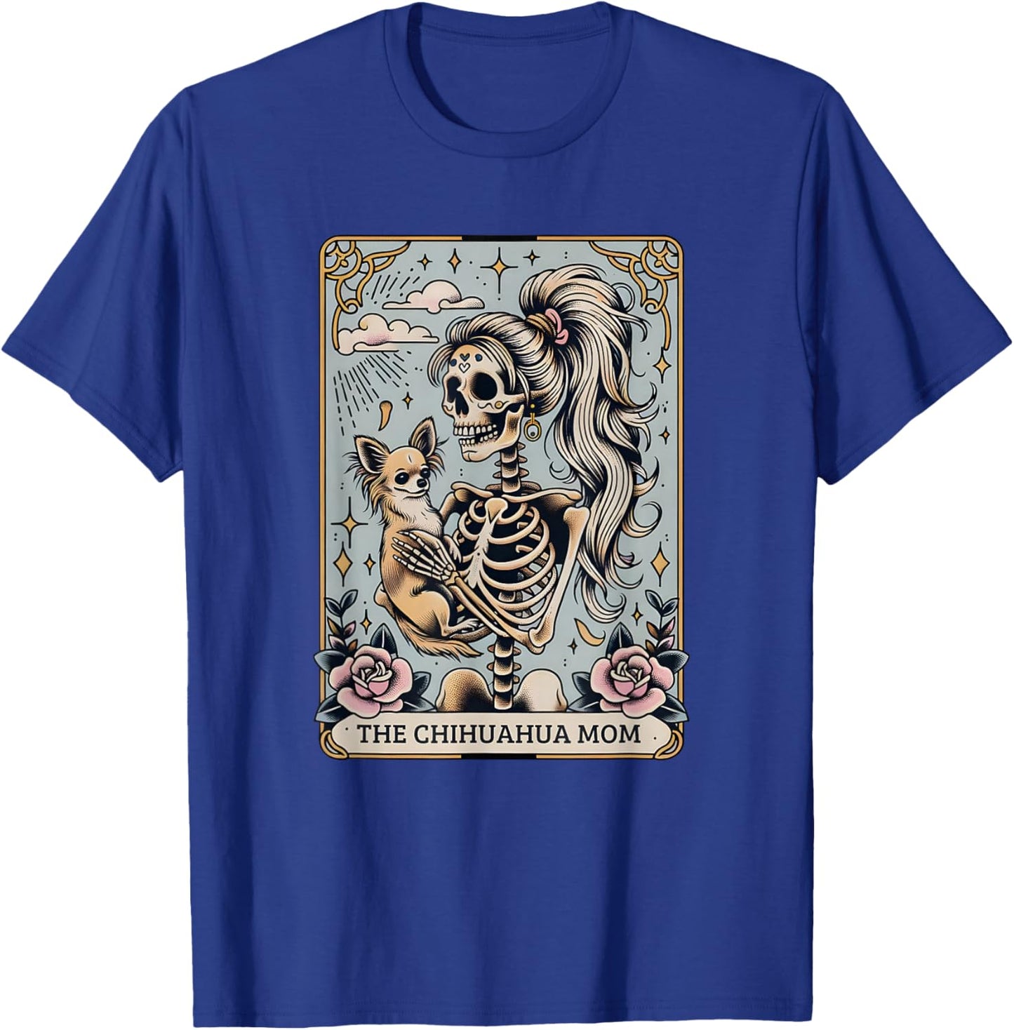 Funny Chihuahua Halloween, Dog Mama Halloween, Dog Mom T-Shirt - T-Shirt | Royal