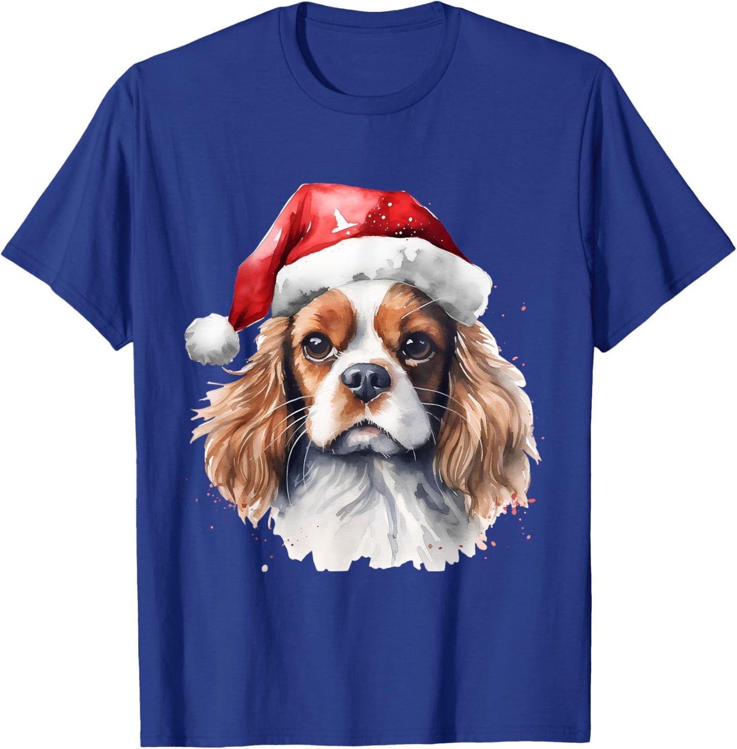 Cavalier King Charles Christmas Dog T-Shirt - T-Shirt | Royal