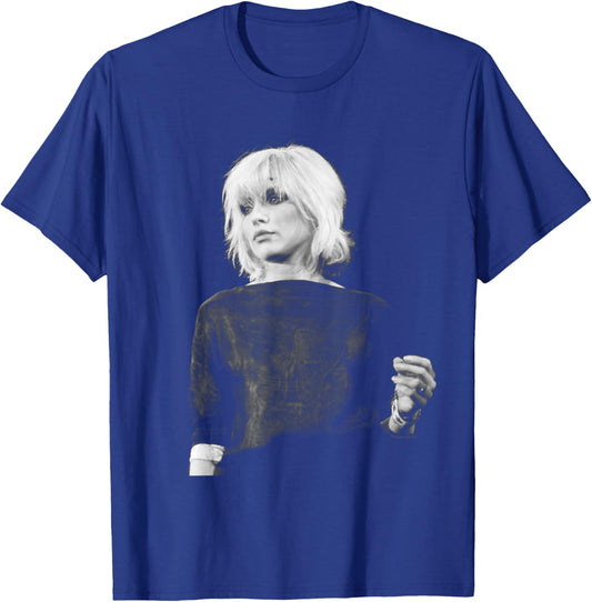 Blondie Debbie Harry On Stage by Simon Fowler T-Shirt - T-Shirt | Royal
