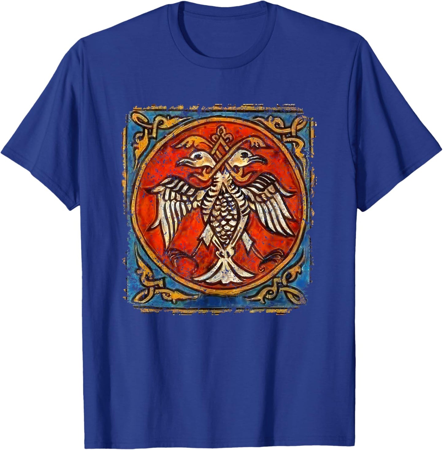 Serbian Eagle Flag, Serbia Flag, Srbija Nemanjic Dynasty T-Shirt - T-Shirt | Royal