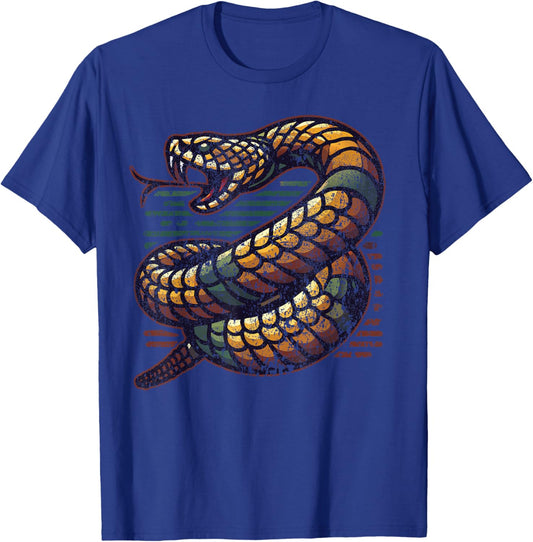 Rattlesnake T-Shirt - T-Shirt | Royal