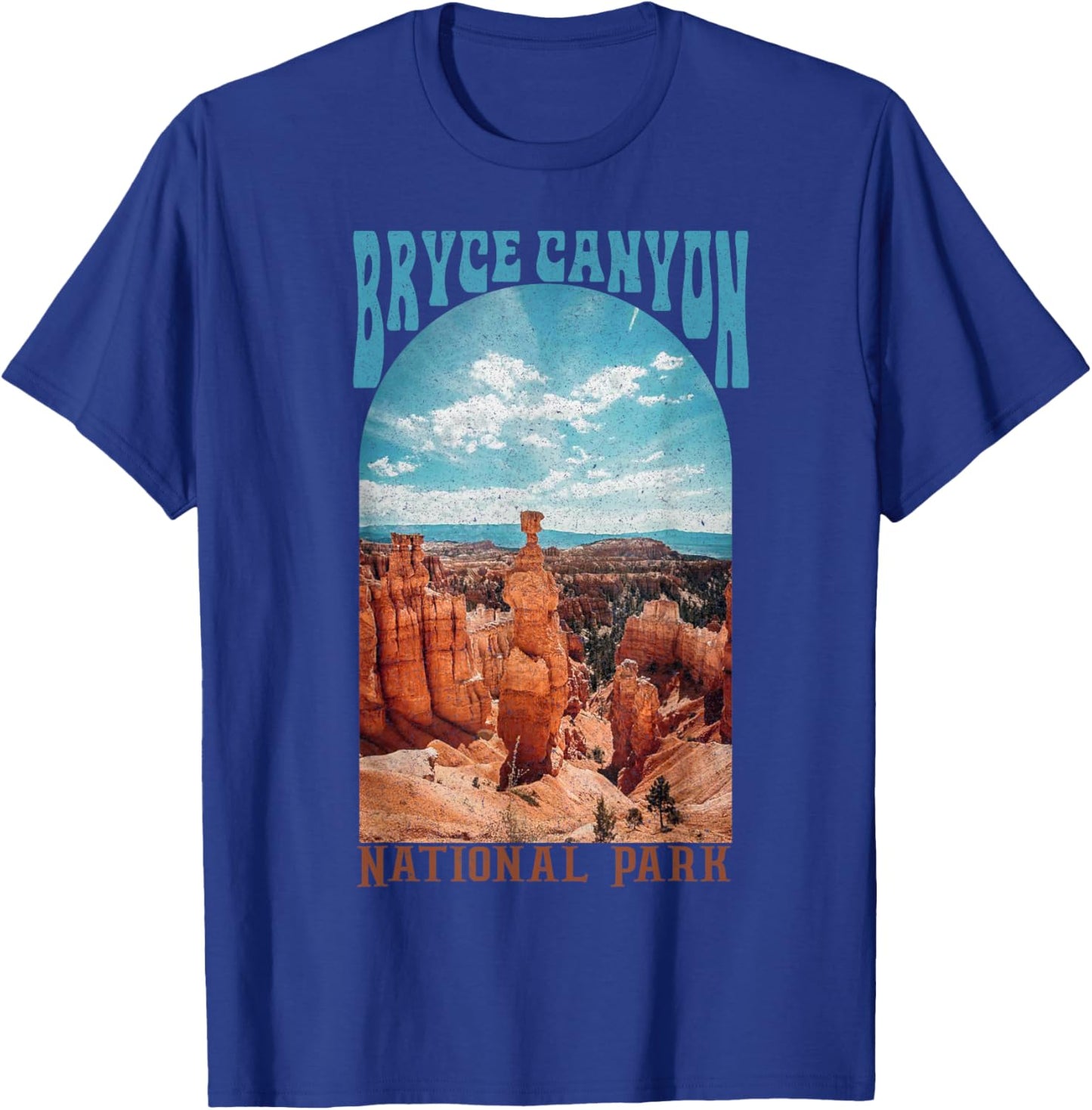 Bryce Canyon National Park Trail Explore Utah Camping Hiking T-Shirt - T-Shirt | Royal