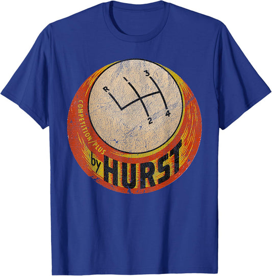 Retro Car Vintage Hurst Funny Auto Racing Mechanic T-Shirt - T-Shirt | Royal