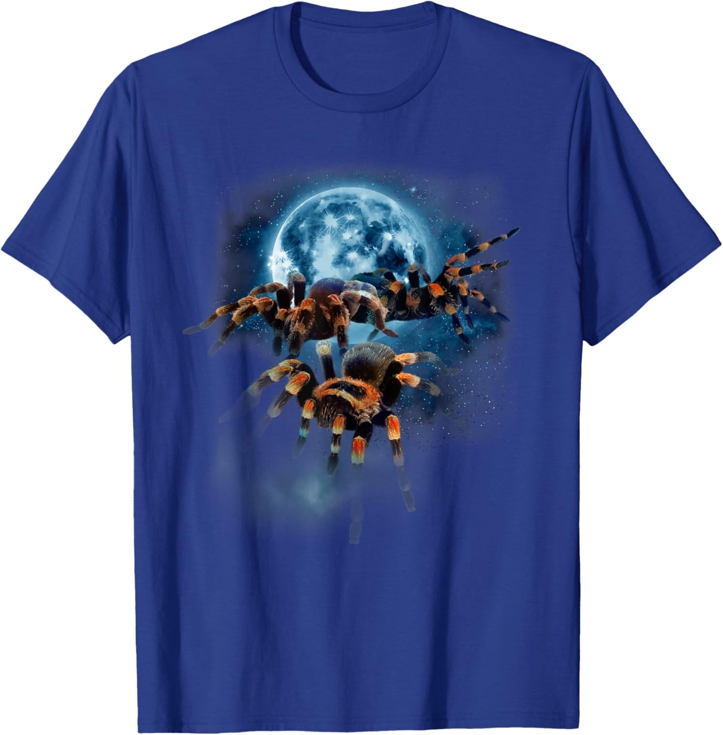 Tarantula Shirt - Tarantula - Howling at the Moon T-Shirt - T-Shirt | Royal