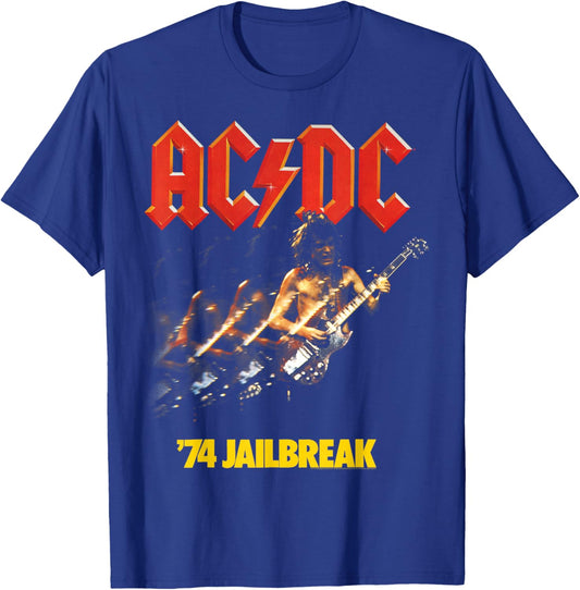 AC/DC - '74 Jailbreak T-Shirt - T-Shirt | Royal