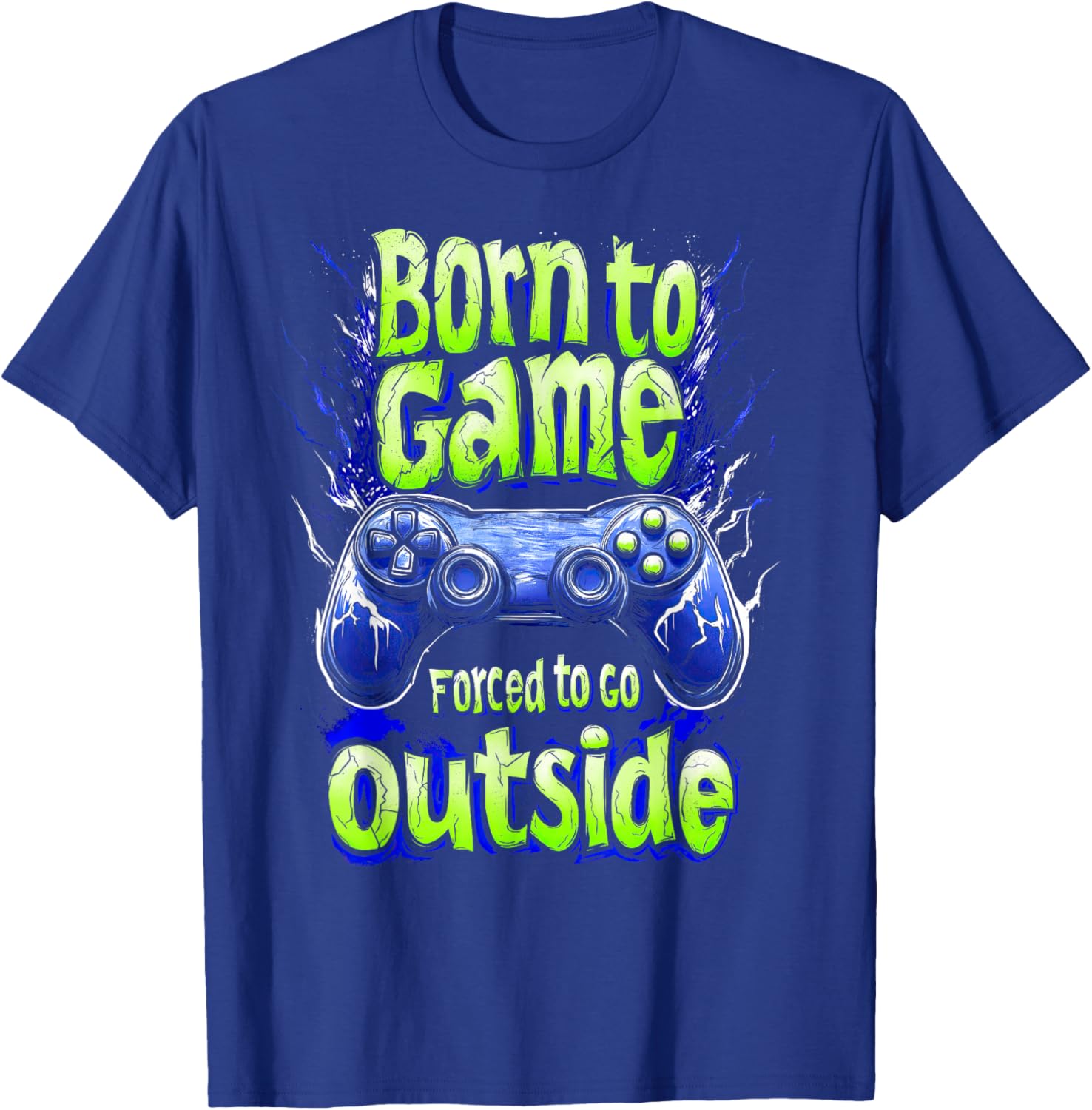 Funny Gaming for Kids Boys Teens Video Gamer T-Shirt - T-Shirt | Royal