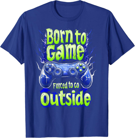 Funny Gaming for Kids Boys Teens Video Gamer T-Shirt - T-Shirt | Royal