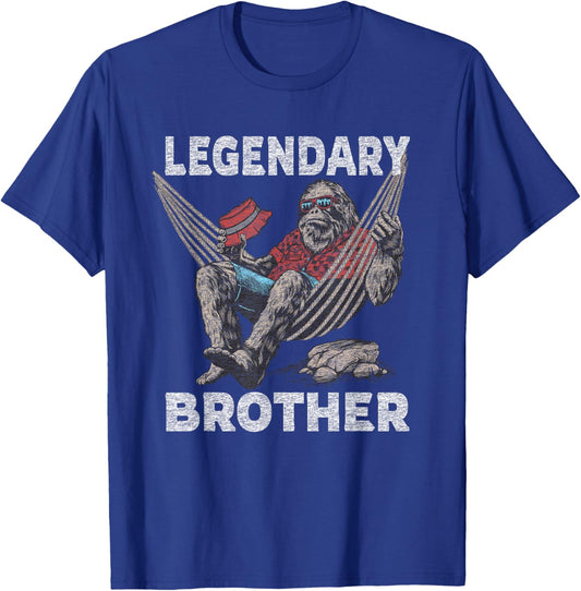 Funny Brother Legendary Saying T-Shirt - T-Shirt | Royal