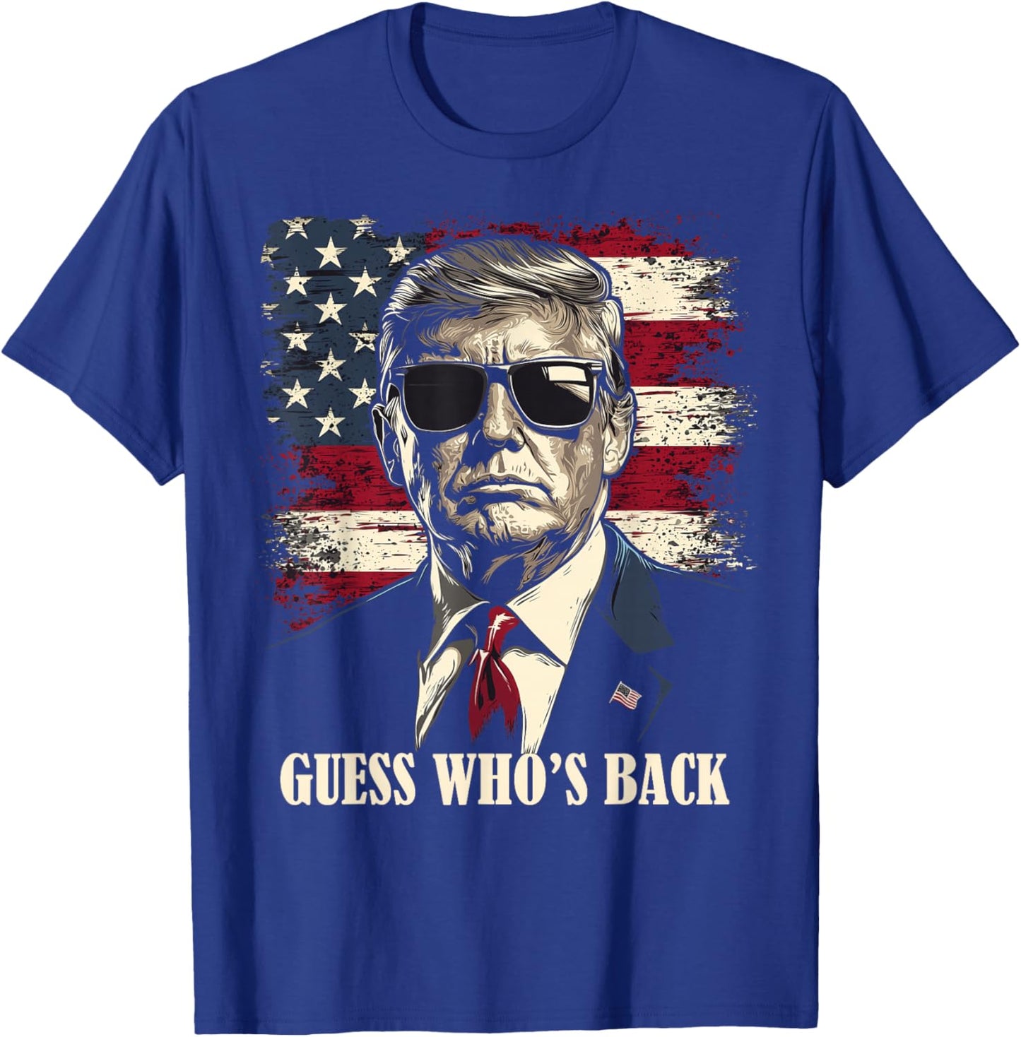 Guess Who is Back - 47 Trump Victory T-Shirt - T-Shirt | Royal