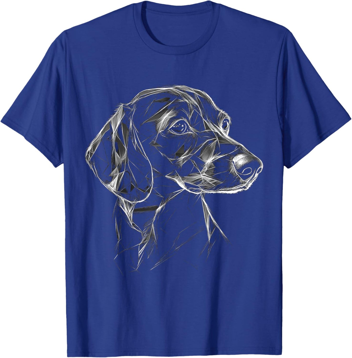 Dachshund Dog Motif Pet Art Dachshund Men Women Kids T-Shirt - T-Shirt | Royal
