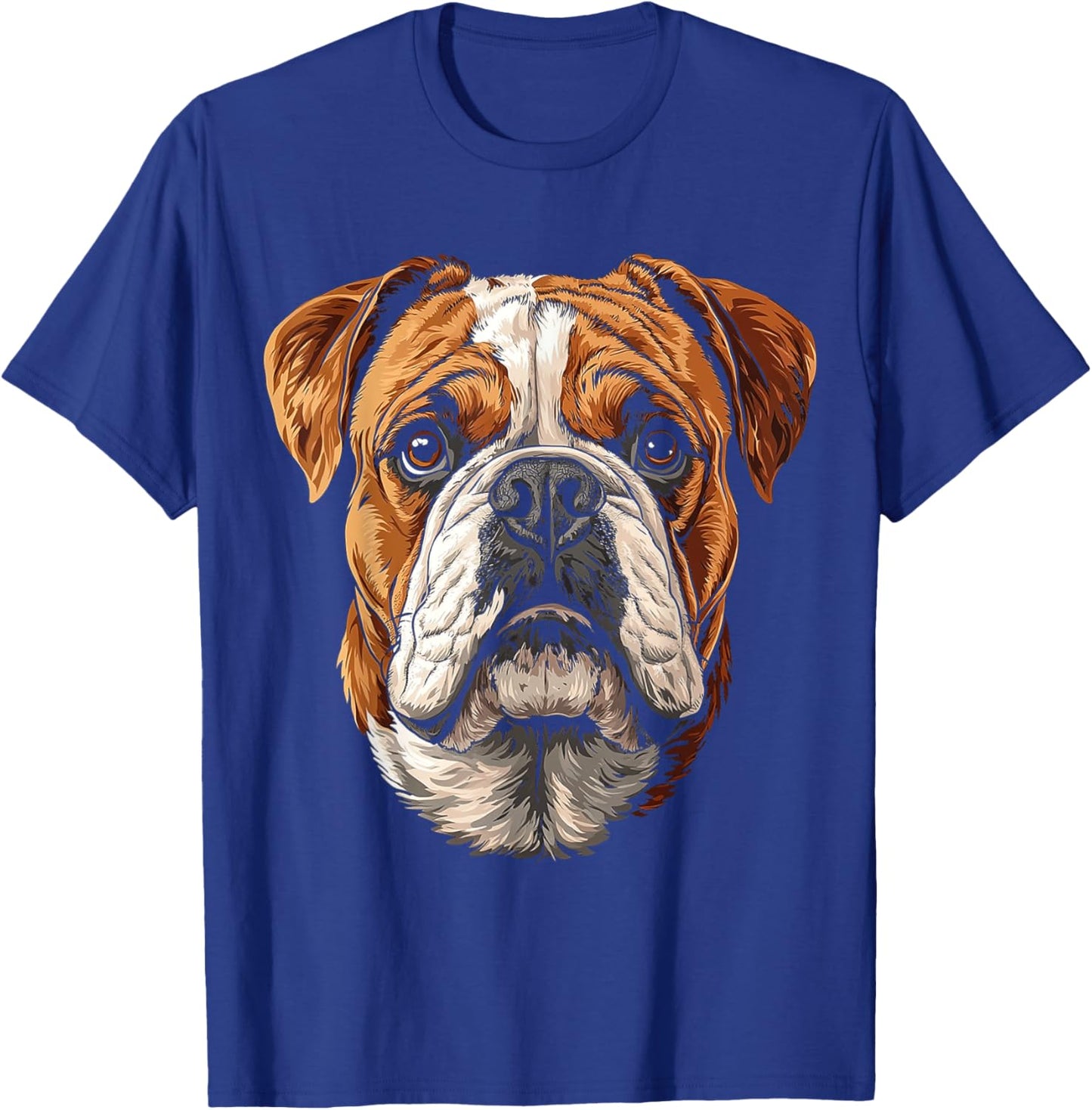British Bulldog Dog Graphic Pet Art British Bulldog Men Women Kids T-Shirt - T-Shirt | Royal