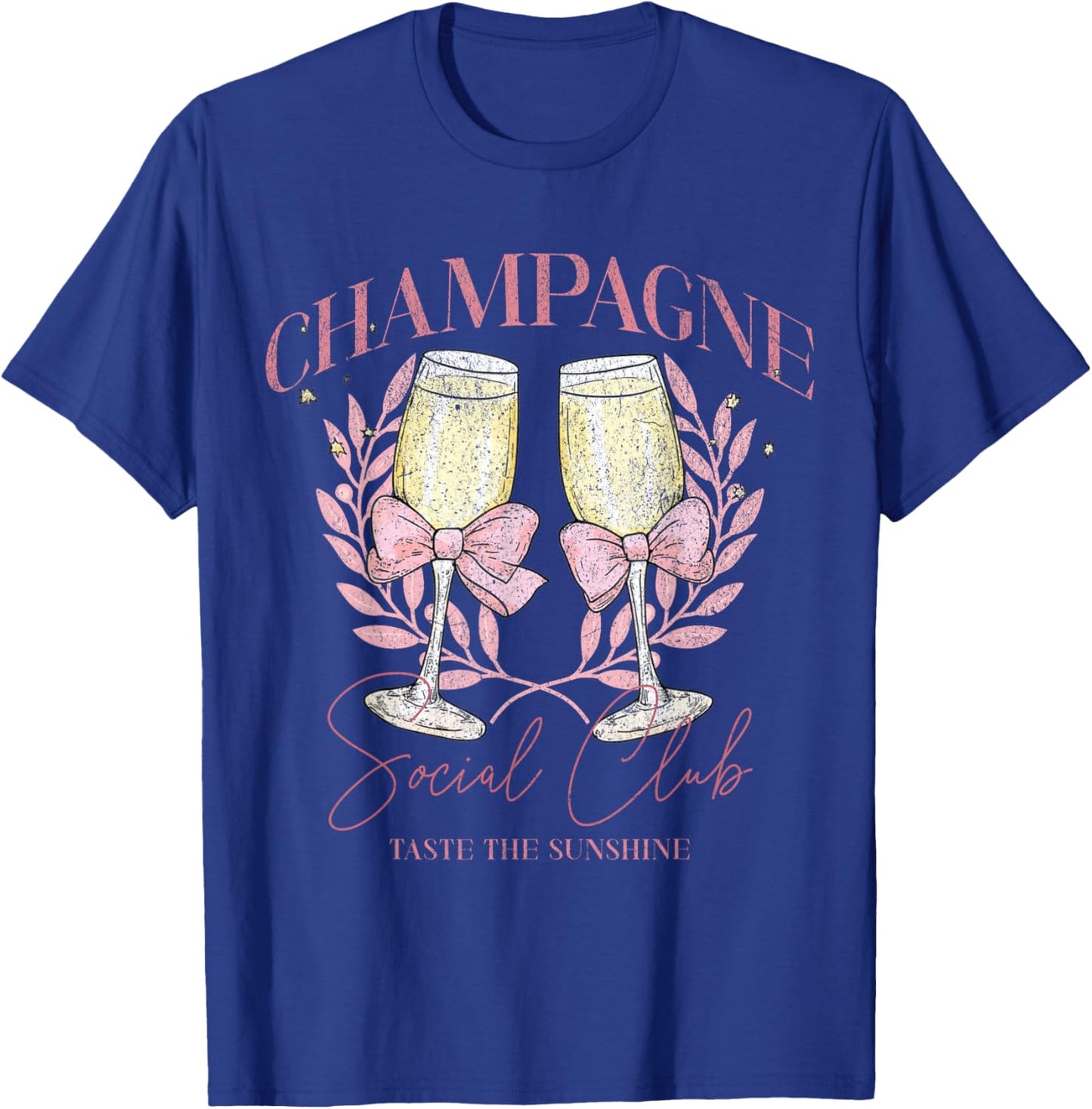 Champagne Social Club Taste The Sunshine T-Shirt - T-Shirt | Royal
