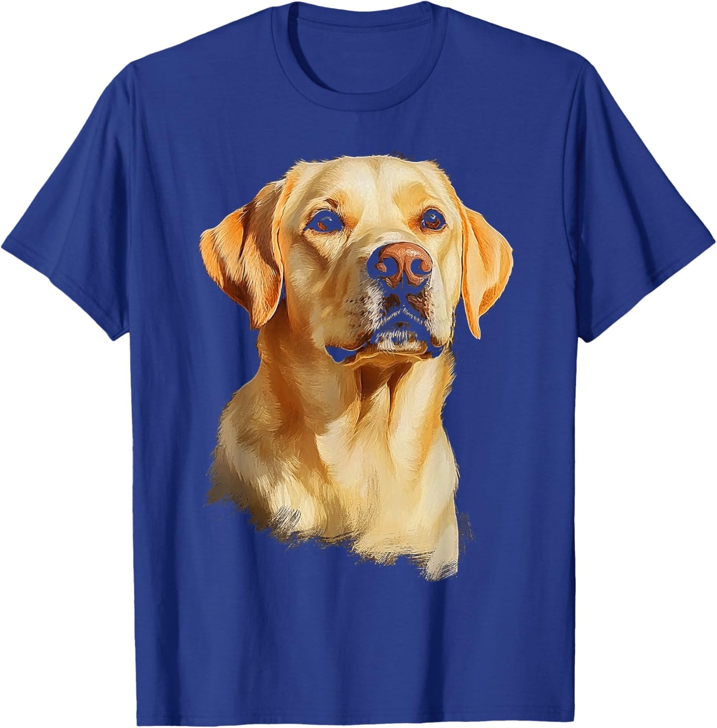 Labrador Retriever Dog Motif Pet Labrador Retriever T-Shirt - T-Shirt | Royal