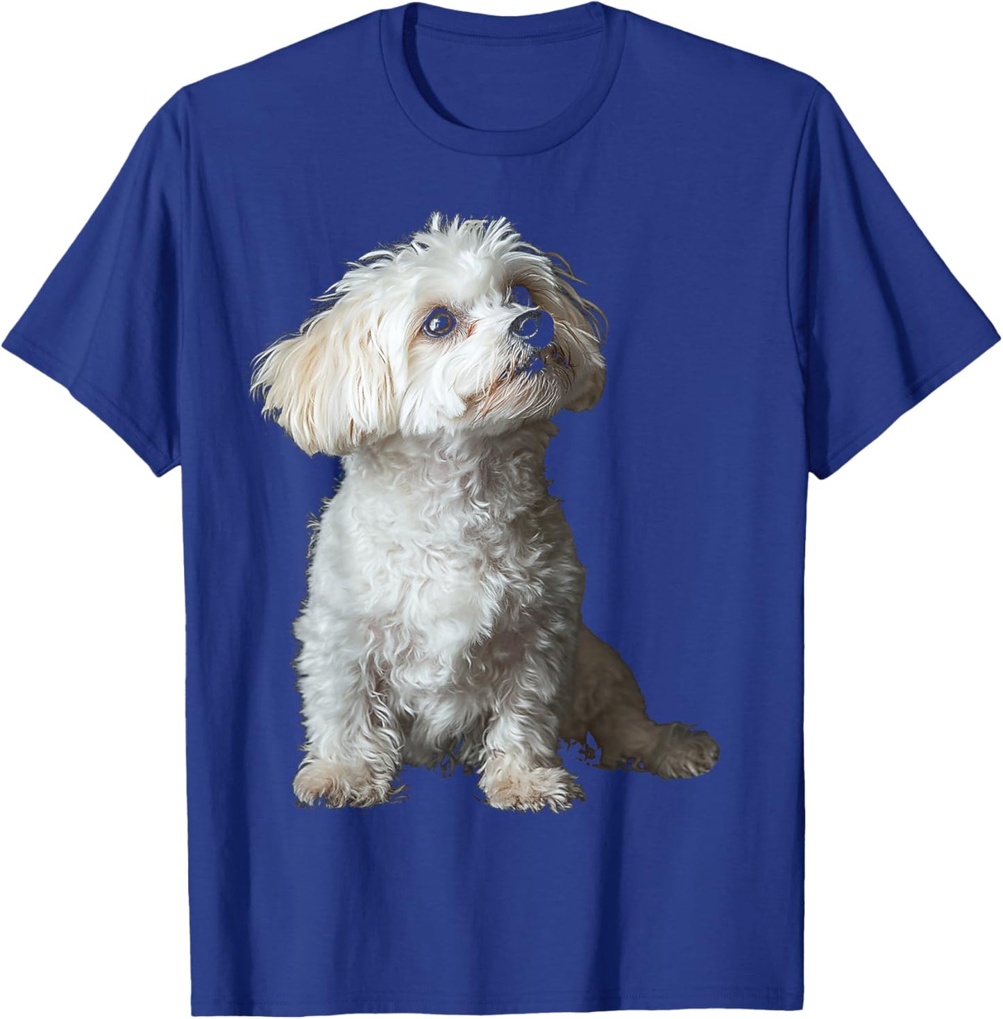 Maltipoo Dog Motif Pet Art Maltipoo Men Women Kids T-Shirt - T-Shirt | Royal