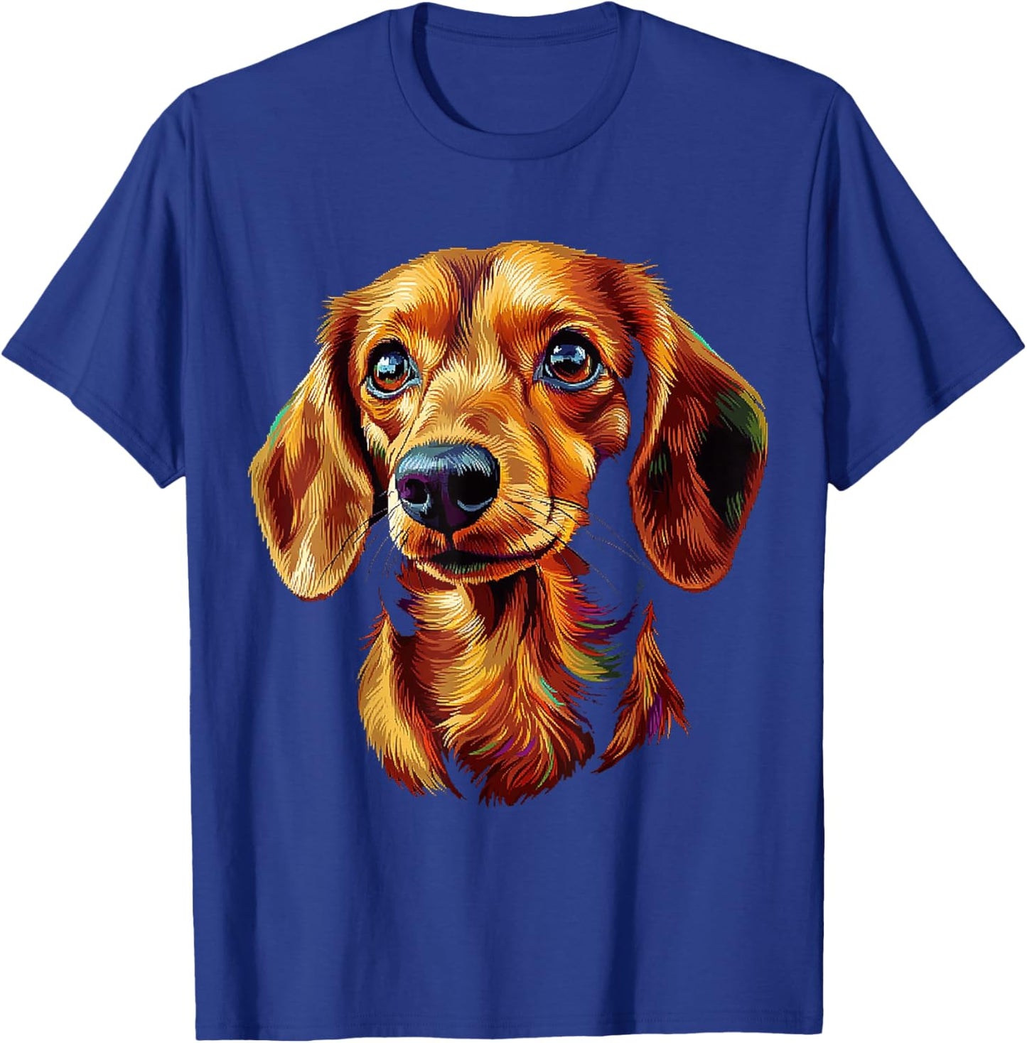 Dachshund Dog Graphic Pet Art Dachshund Women Kids T-Shirt - T-Shirt | Royal