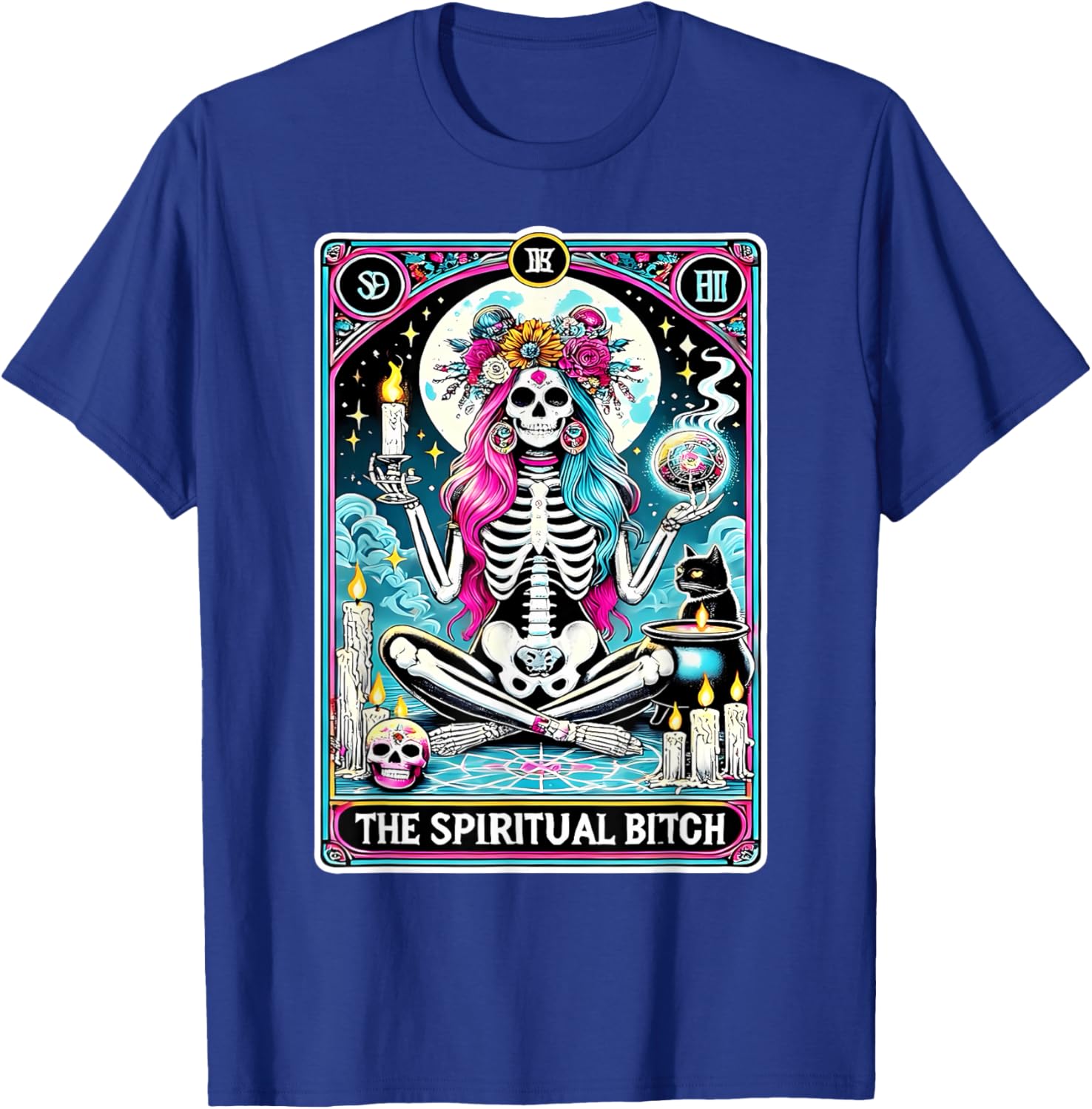The Spiritual Bitch Tarot Card T-Shirt - T-Shirt | Royal