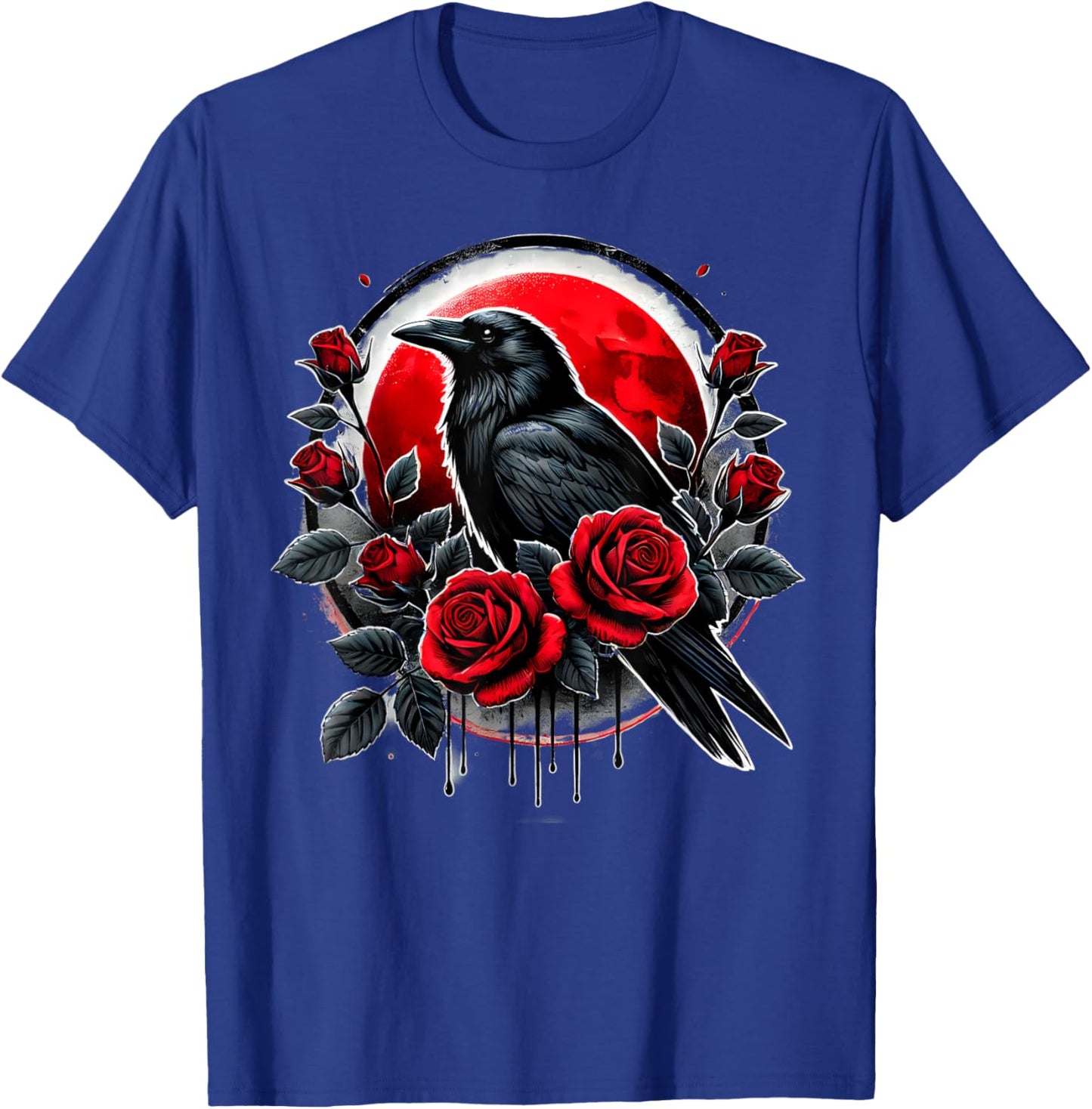 Crow Witch Witchcraft Goth Gothic T-Shirt - T-Shirt | Royal