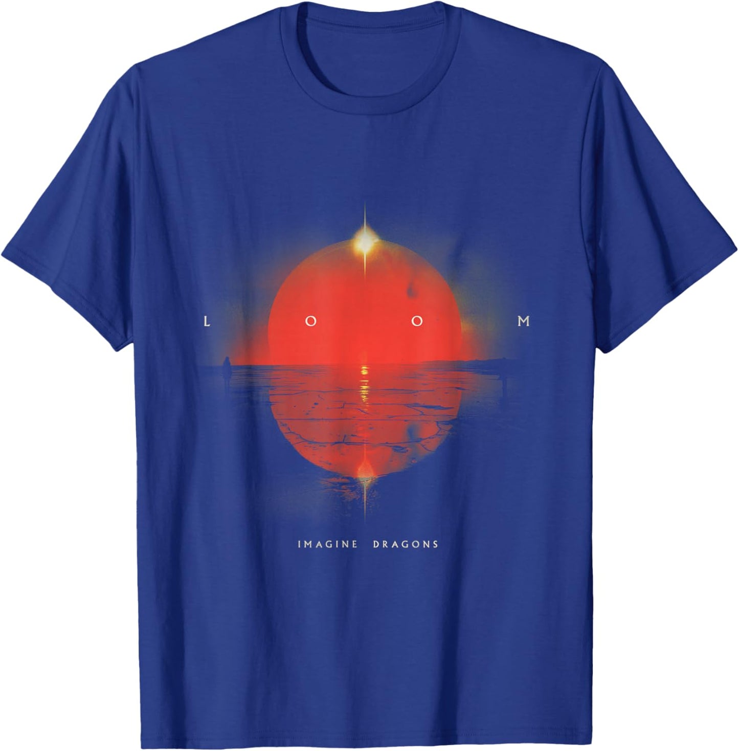 Official Imagine Dragons Loom Album T-Shirt - T-Shirt | Royal