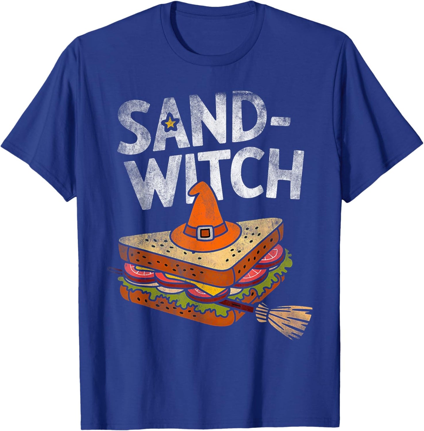 Sand-wich costume Sandwitch halloween witch sand-witches T-Shirt - T-Shirt | Royal