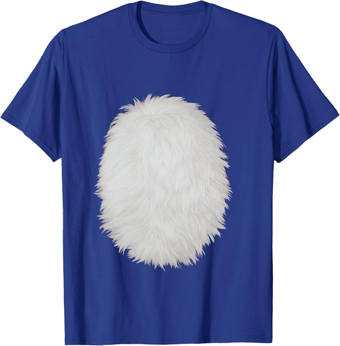 White Belly Costume DIY Cosplay Panda Bear Cat Skunk Deer T-Shirt - T-Shirt | Royal