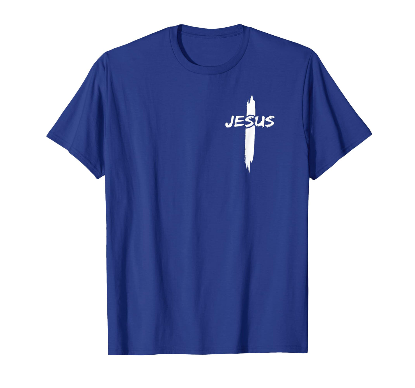 Jesus is Lord Cross Christian T-Shirt, Small, Black