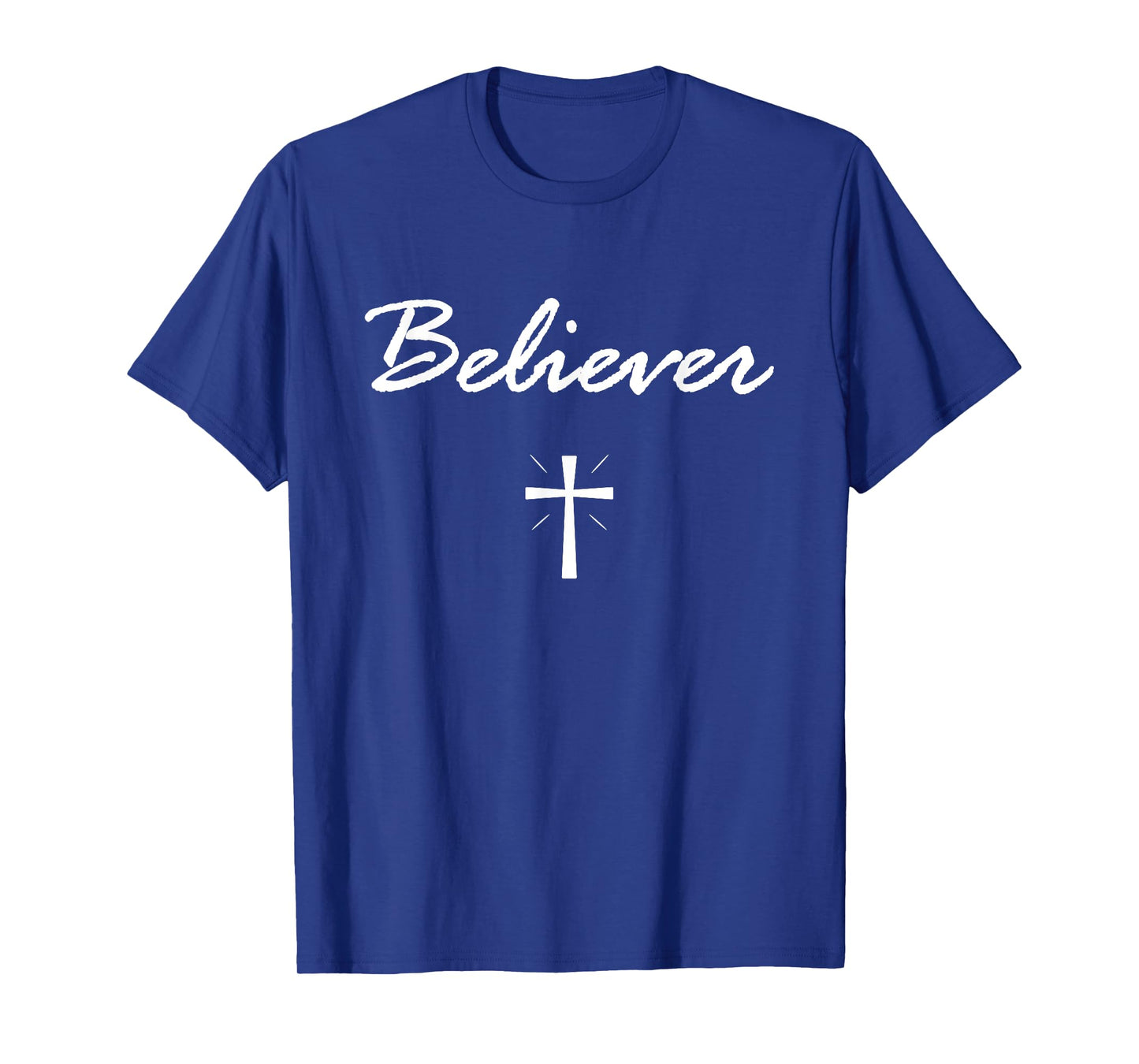Believer Cross Bible Verse Christian Christ Lover Gift T-Shirt
