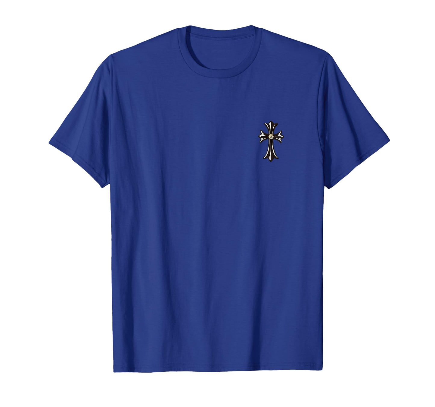 silver cross gold diamond T-Shirt