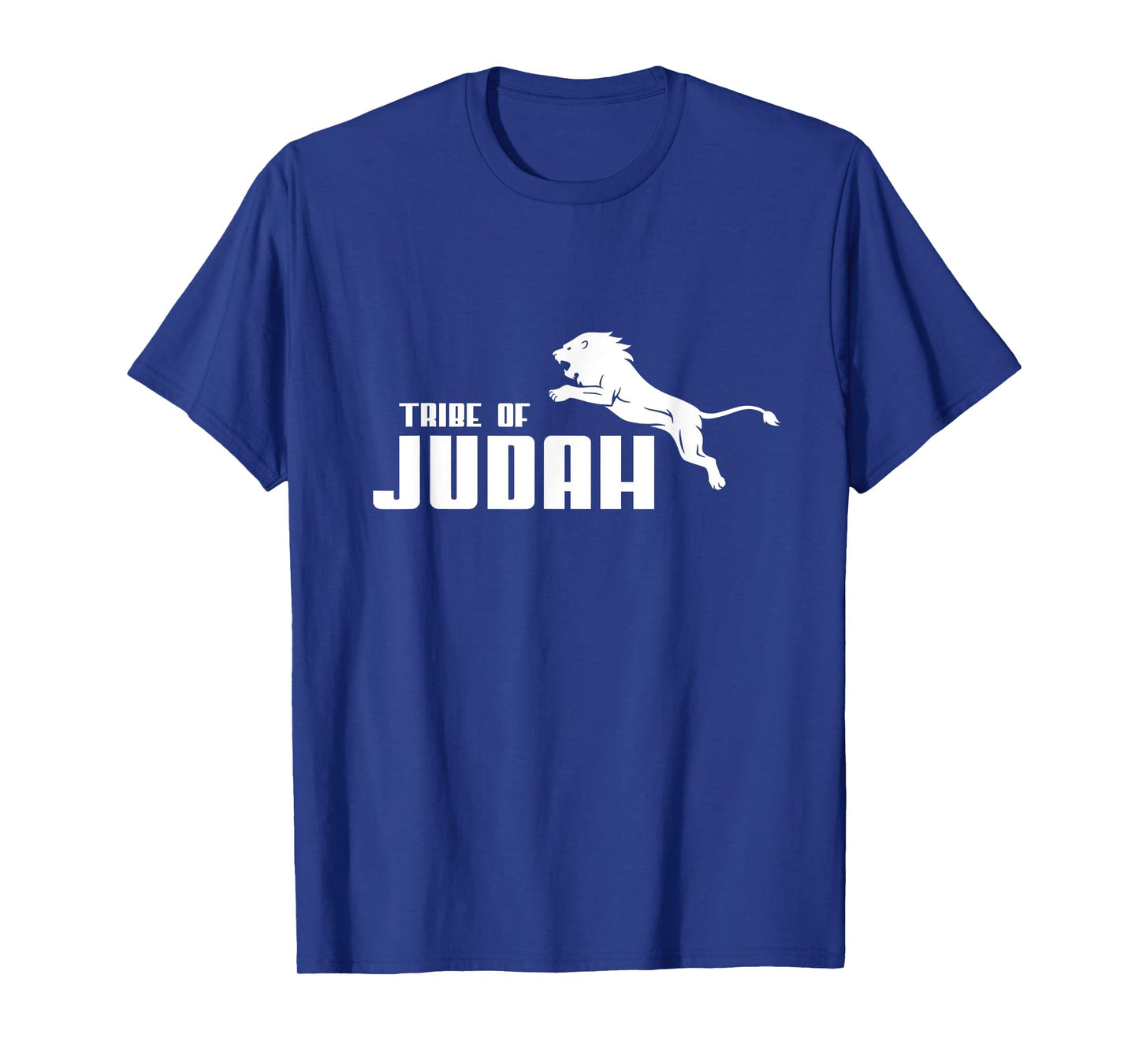 Tribe of Judah Lion Jumping Lion Of Zion Hebrew Israelite T-Shirt