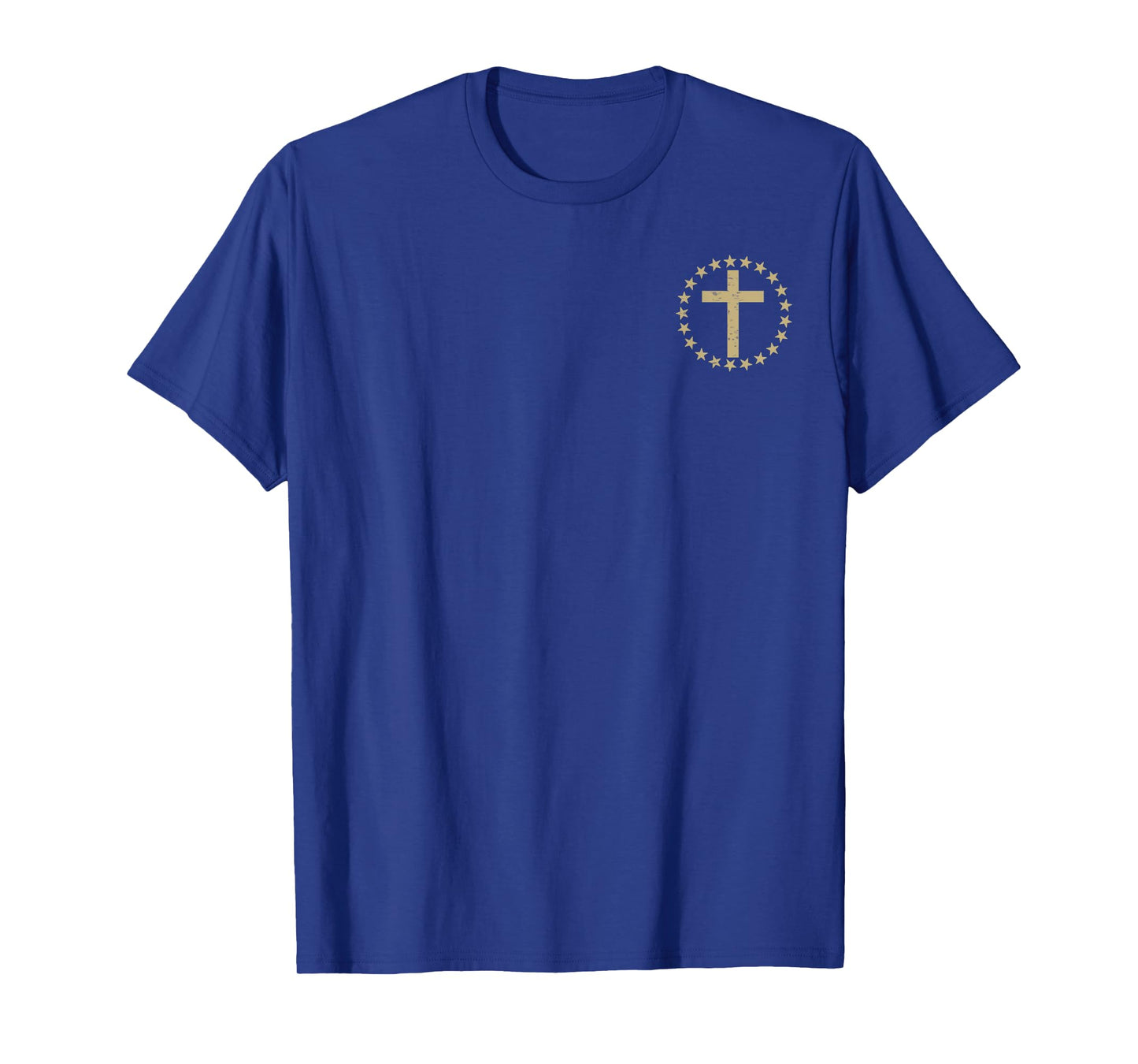 One Nation Under God Jesus Christian Cross Faith Bible Pray T-Shirt