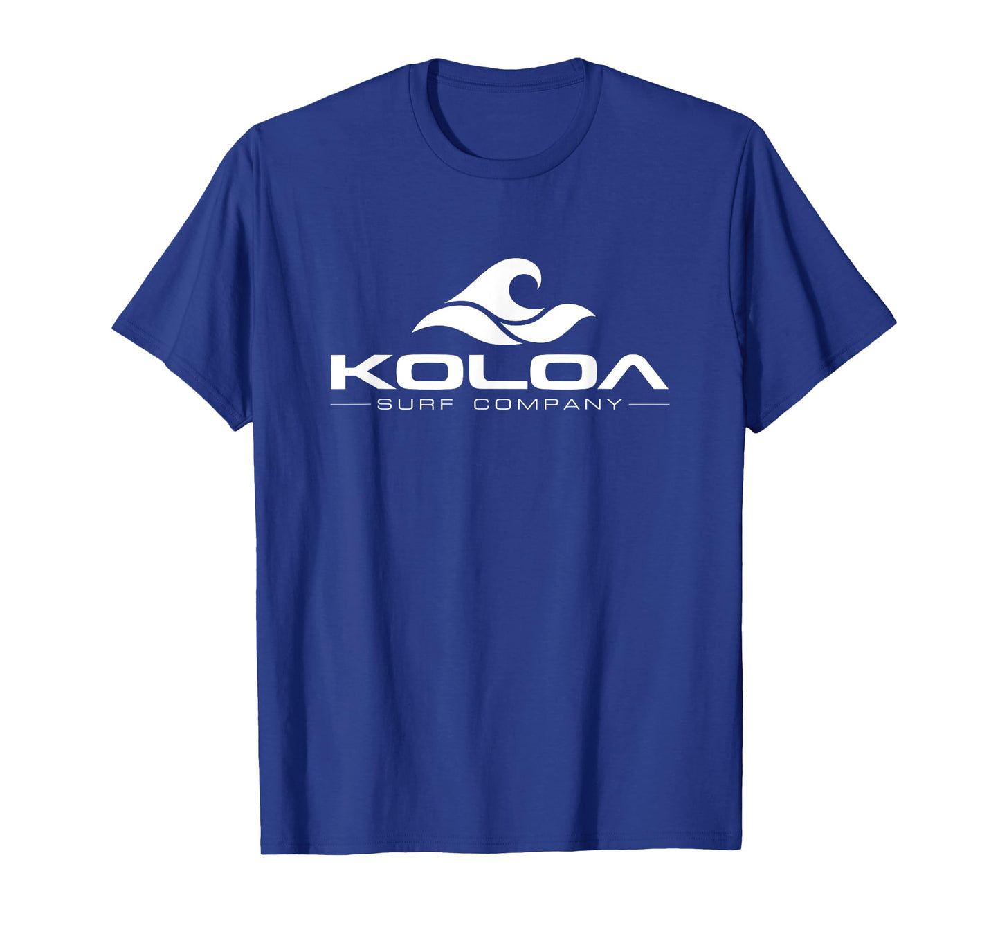 Koloa Surf Classic White Wave Logo Lightweight, Graphic T-Shirt