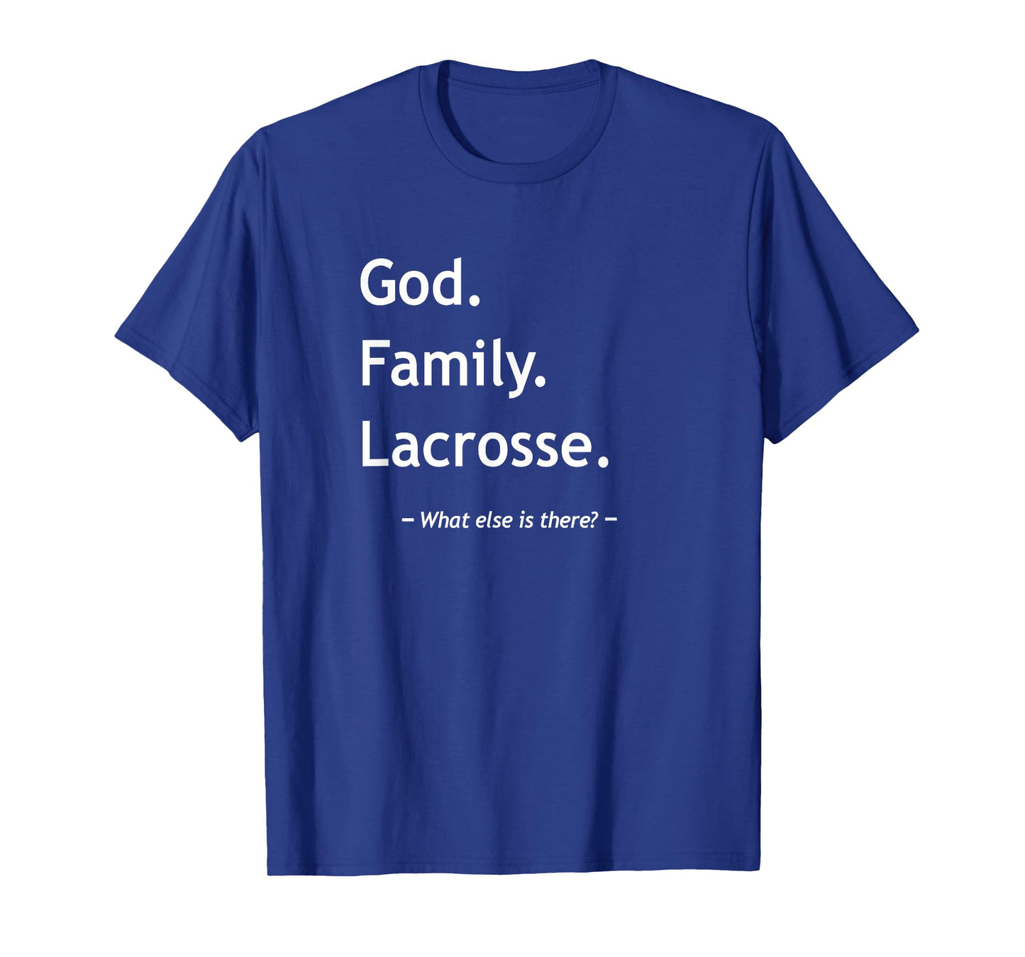Christian Faith Jesus Christianity God Family Lacrosse T-Shirt