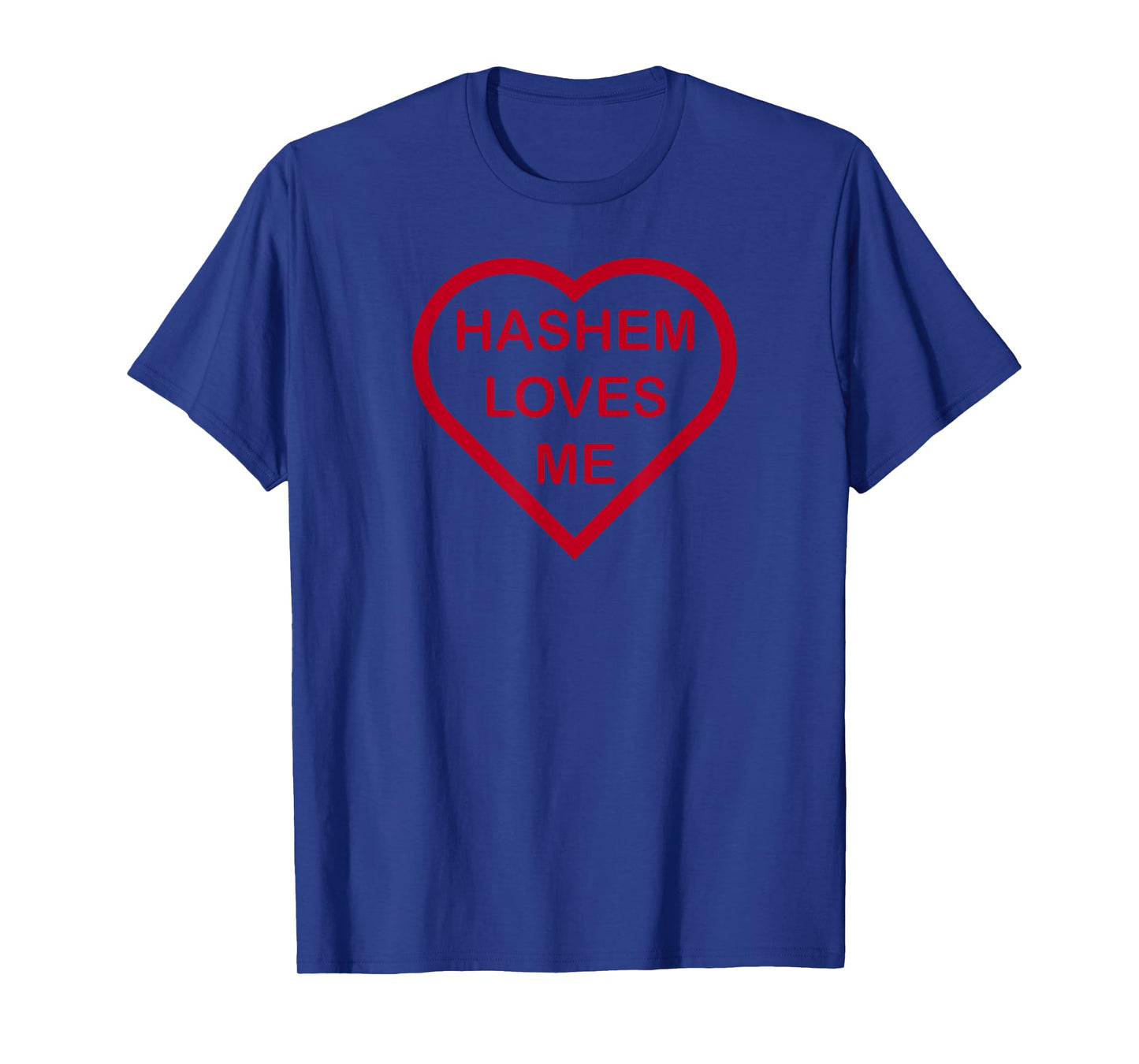 Hashem Loves Me, Red Heart T-Shirt