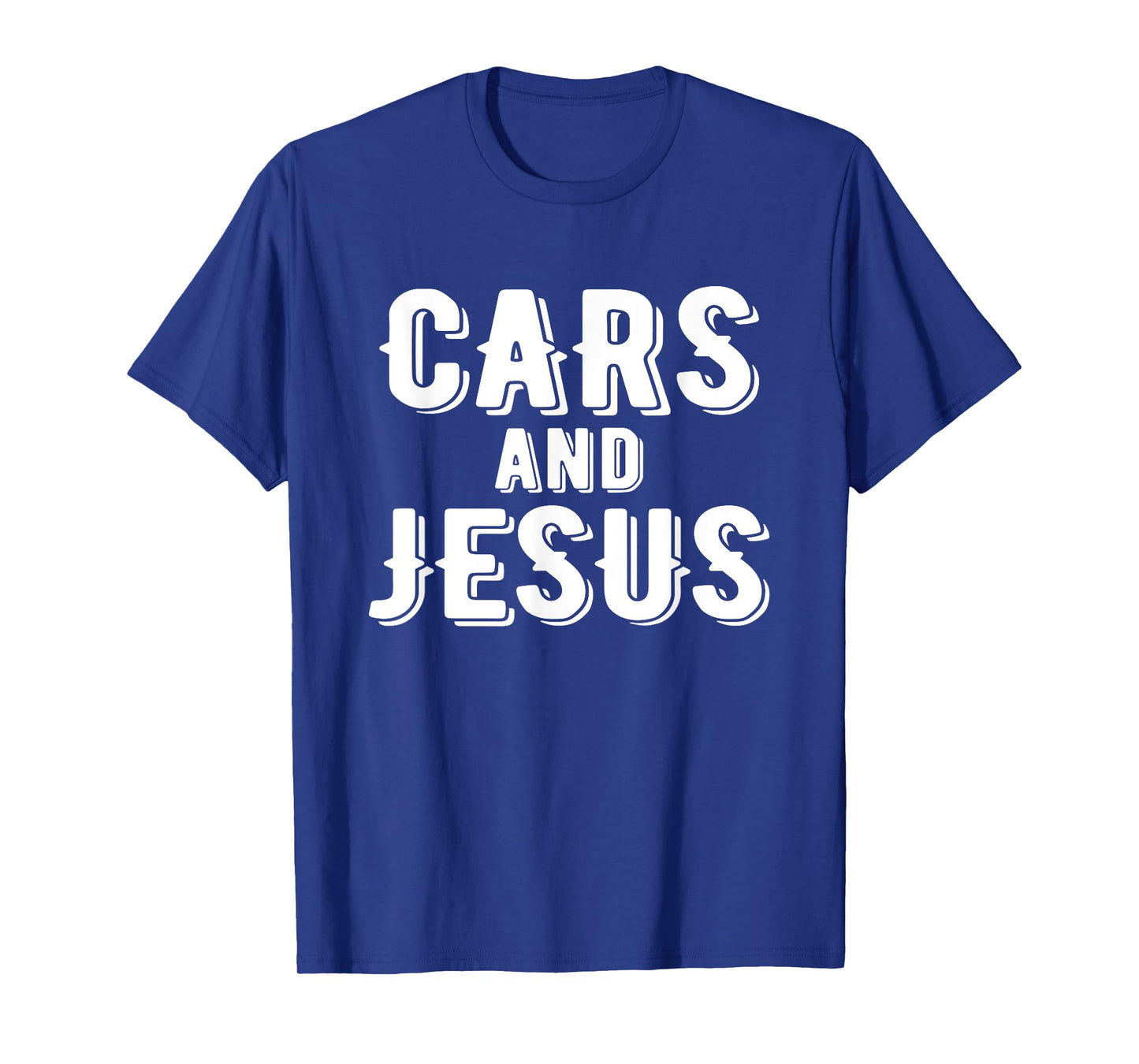 CARS AND JESUS T-SHIRT, Christian Car Lover Gift T-Shirt