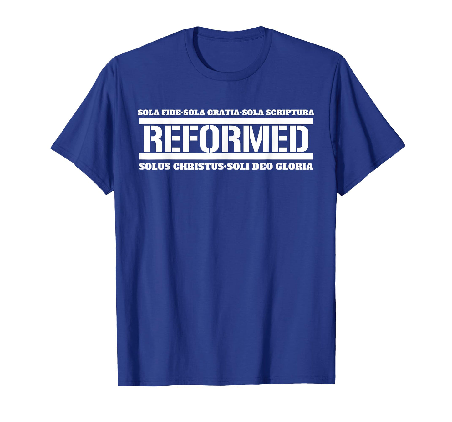 Five Solas of the Reformation Reformed T-Shirt T-Shirt