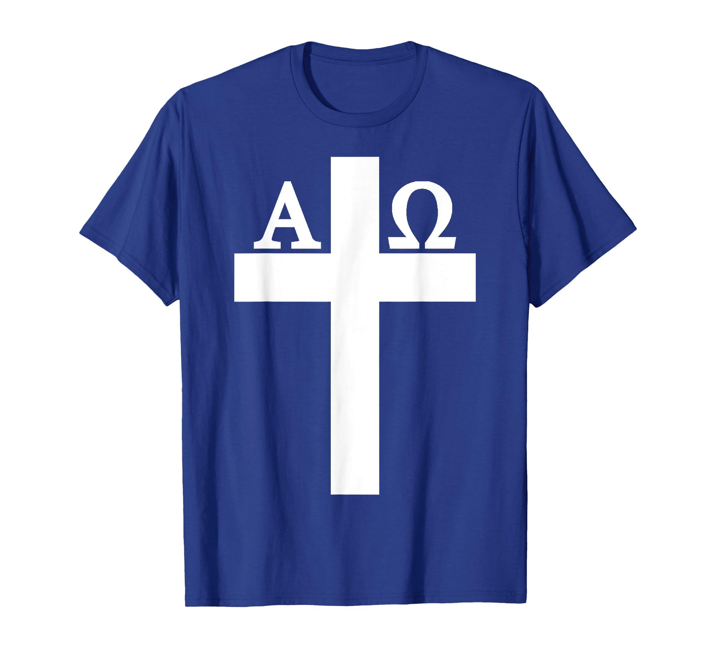 Alpha Omega Jesus Christ Cross God Bible Christianity Gospel T-Shirt