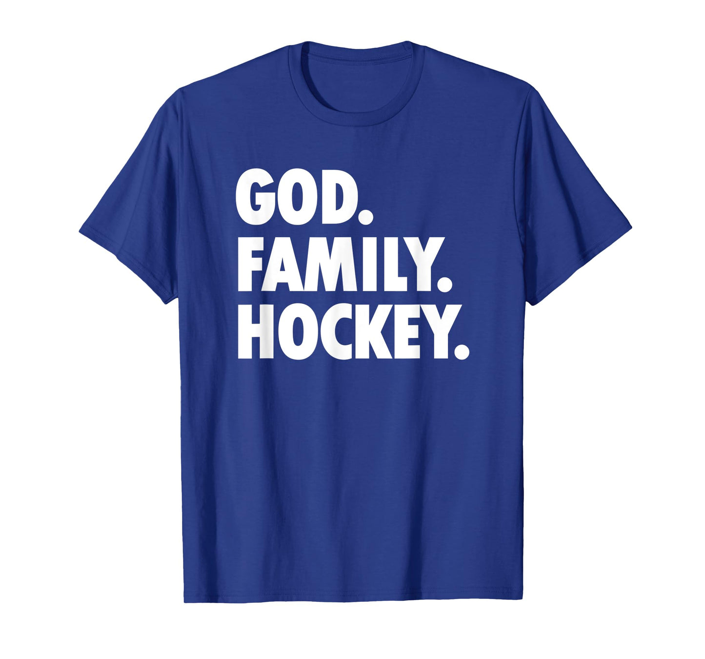 God Family Hockey - Novelty Faith T-Shirt