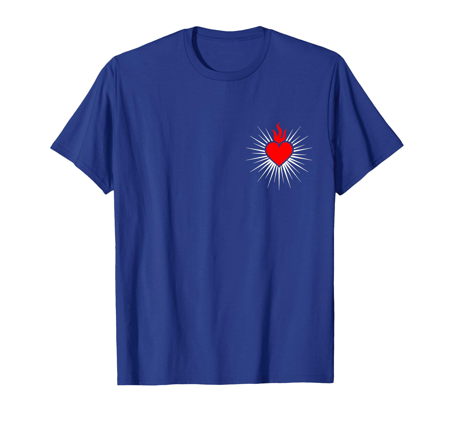 Sacred Heart Love Jesus Christ God Christian Church Religion T-Shirt