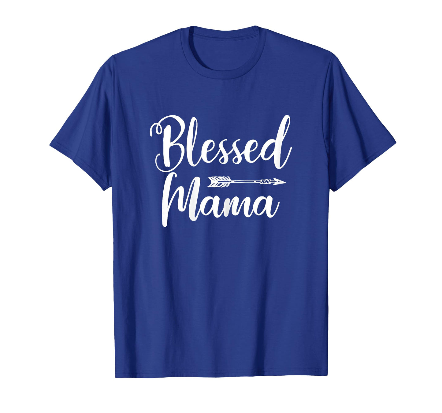 Blessed Mama Shirt With Sayings - Christian Mom Religious T-Shirt