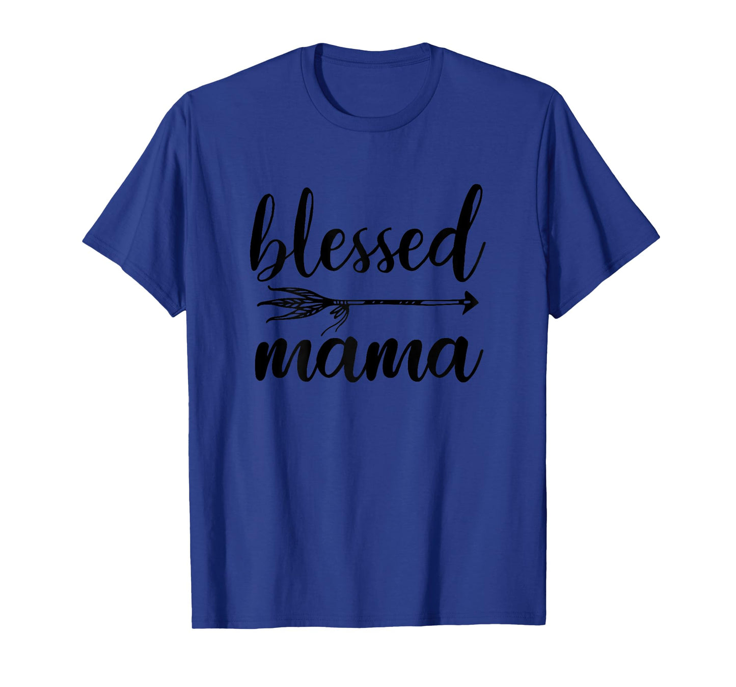 Blessed Mama Shirt With Sayings - Christian Mom Religious T-Shirt