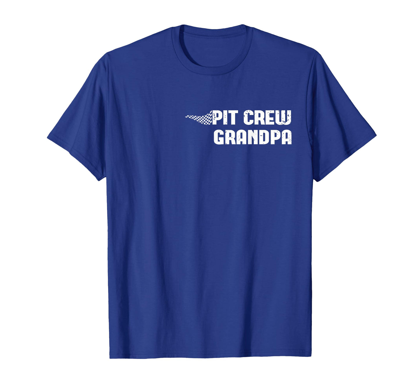 Pit Crew Grandpa Racing Car Family Matching Birthday Party T-Shirt