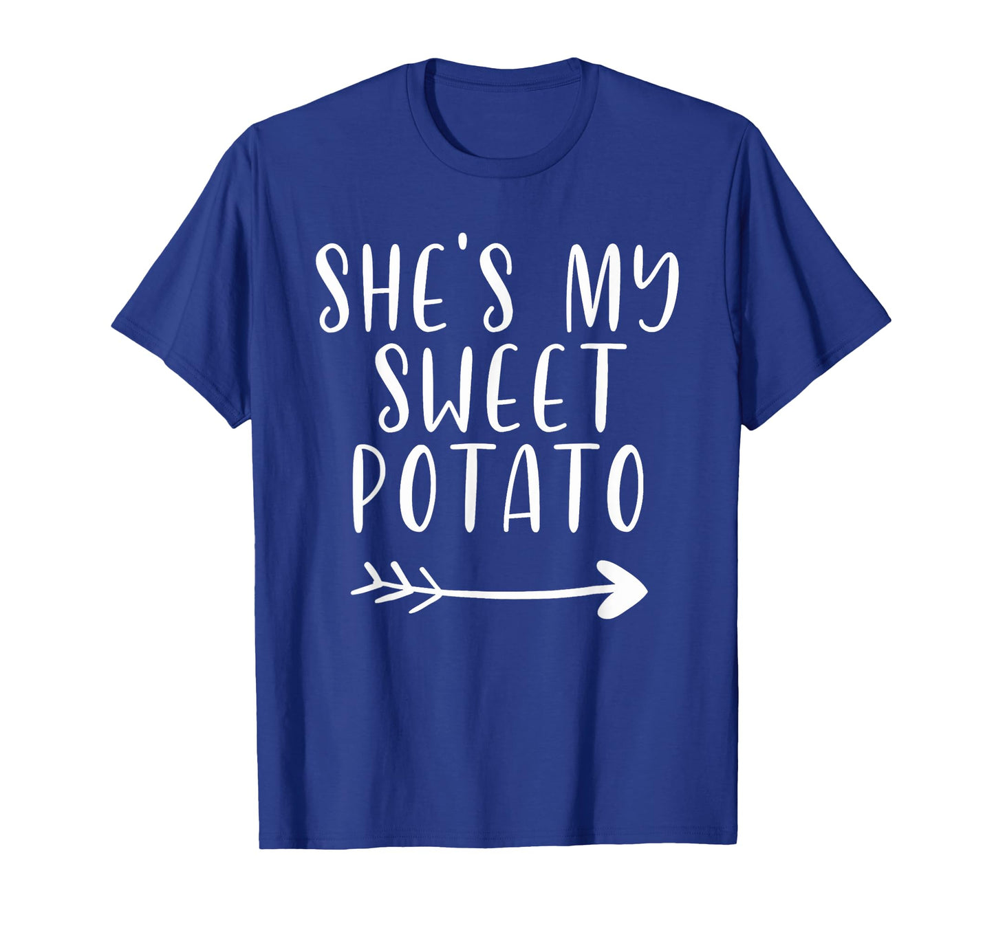 Thanksgiving Matching Couple She's My Sweet Potato I Yam Set T-Shirt