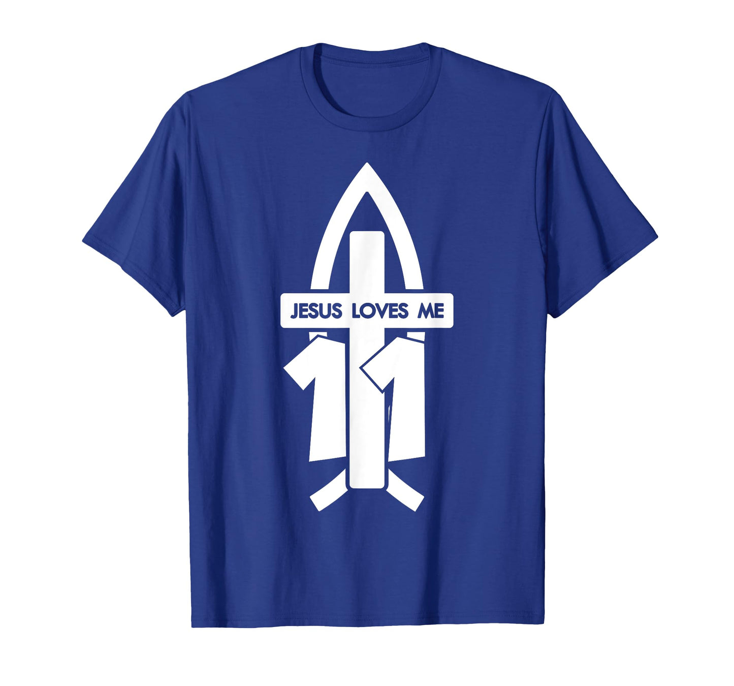 Jesus Loves ME 11 Religious 11 Years Jesus 11TH Birthday T-Shirt