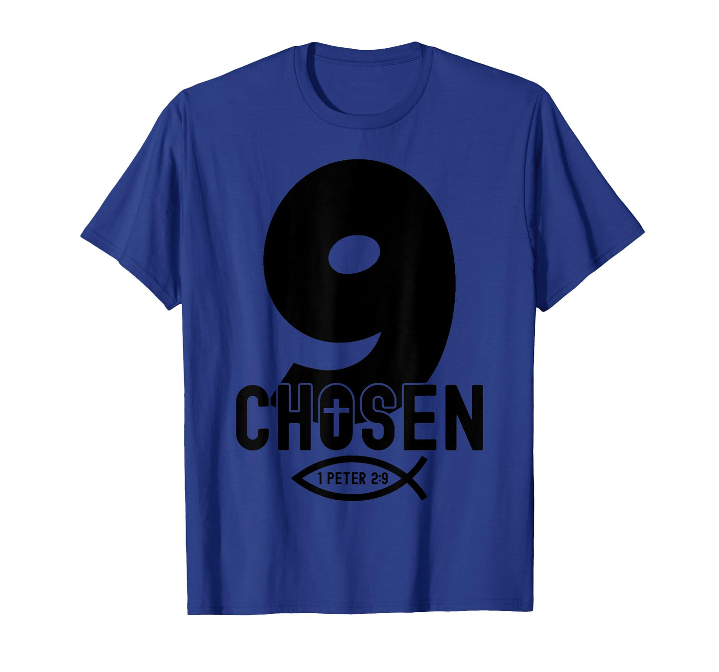 Chosen 9 Religious 9 Years Jesus 9TH Birthday T-Shirt