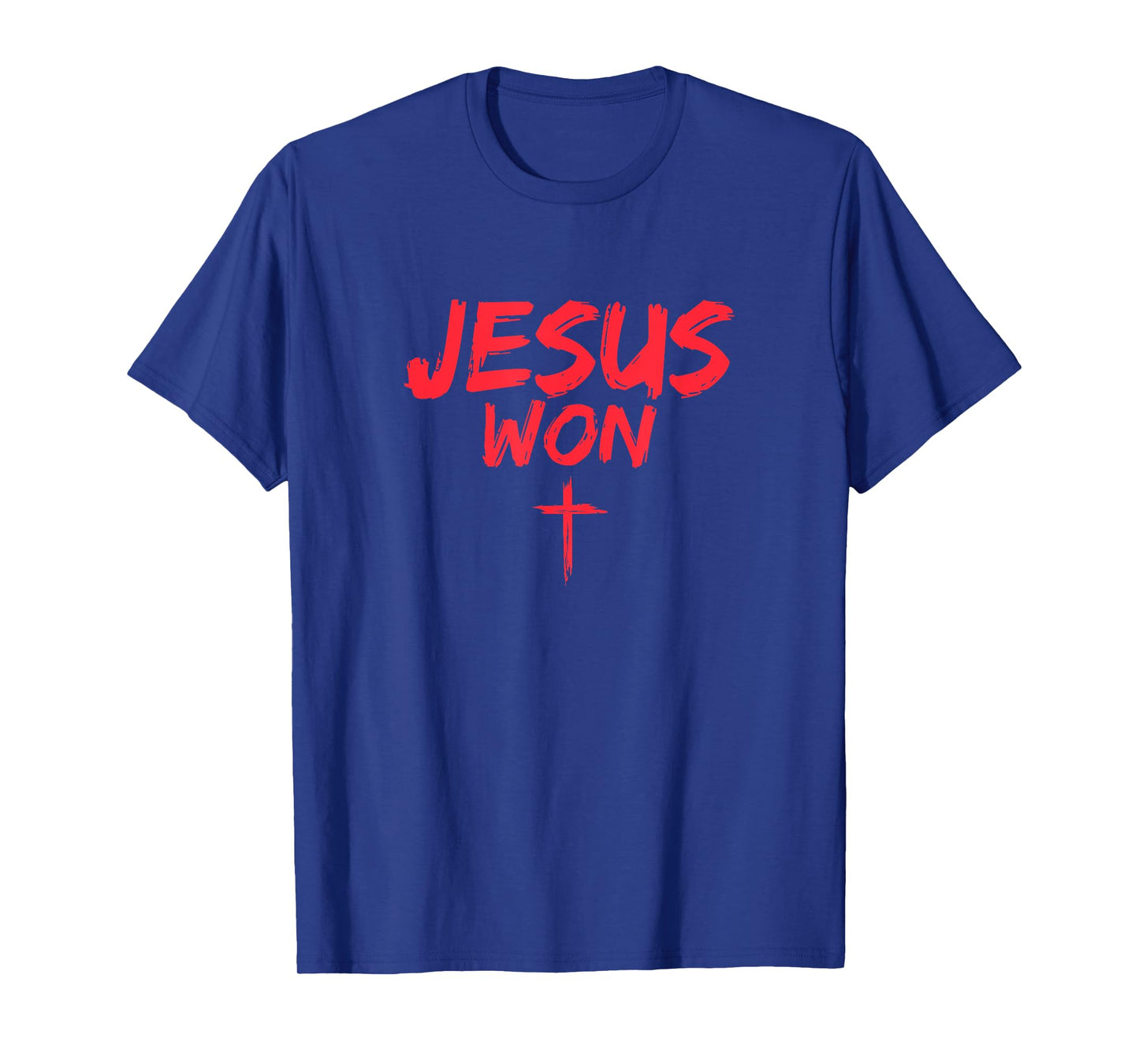 Jesus Won Christian Religious Faith T-Shirt