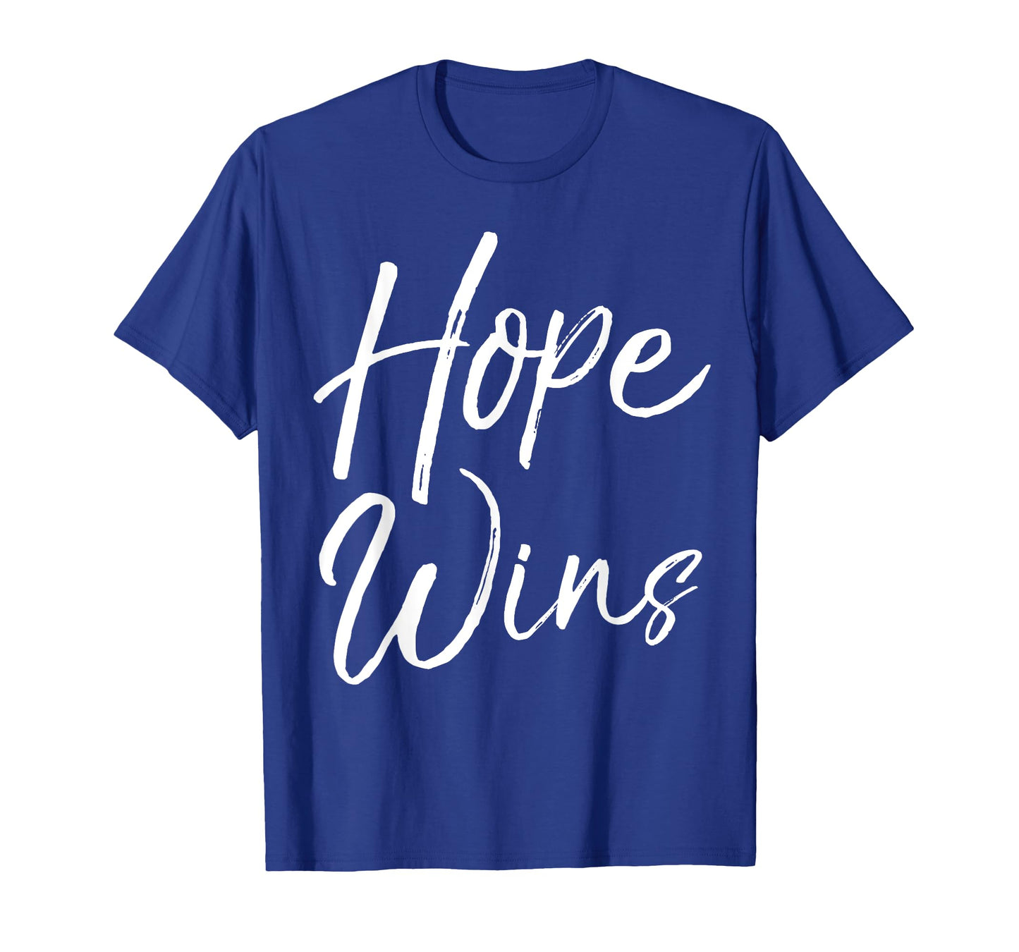 Hope Wins Shirt Vintage Inspirational Bold Christian T-Shirt T-Shirt
