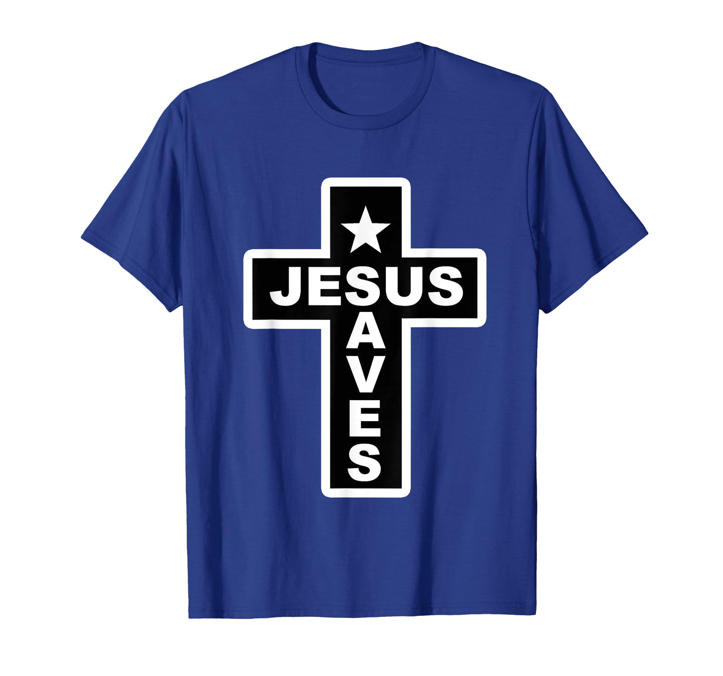 Jesus Saves Christian Faith Bible Cross T-Shirt