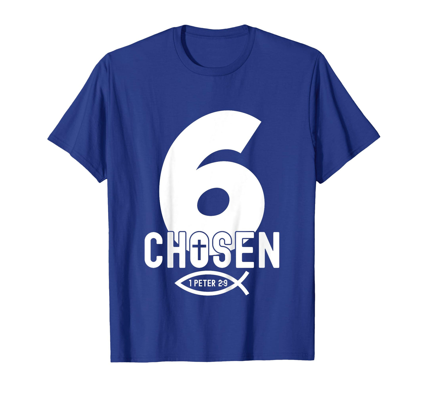 Religious Chosen 6 Years Jesus 6TH Birthday T-Shirt
